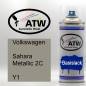 Preview: Volkswagen, Sahara Metallic 2C, Y1: 400ml Sprühdose, von ATW Autoteile West.